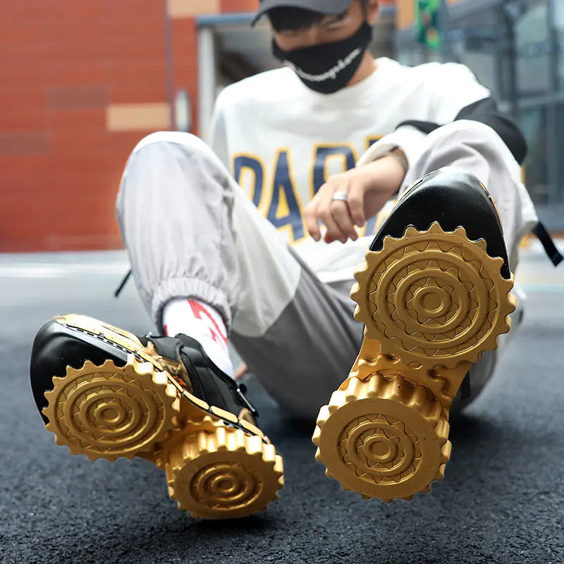 2019 Autumn Men’s Casual Breathable Gear Sole Shoes