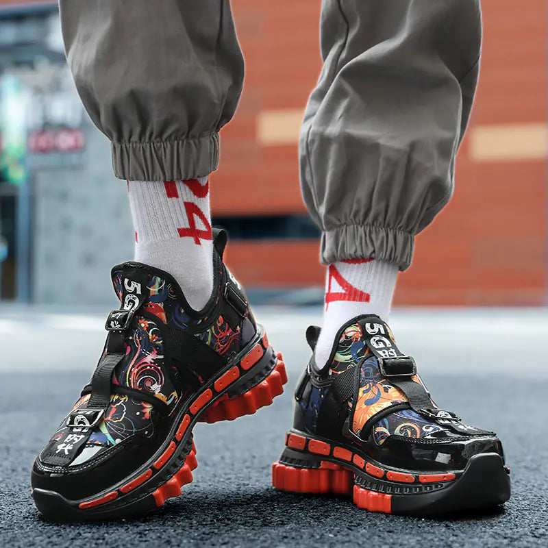 2019 Autumn Men’s Casual Breathable Gear Sole Shoes