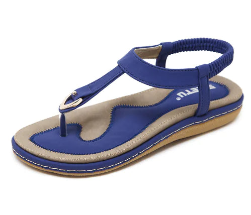Buckle Sandals, Ethnic Style Flat Sandals