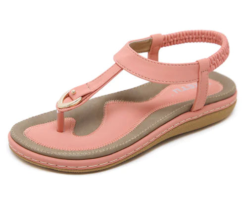 Buckle Sandals, Ethnic Style Flat Sandals