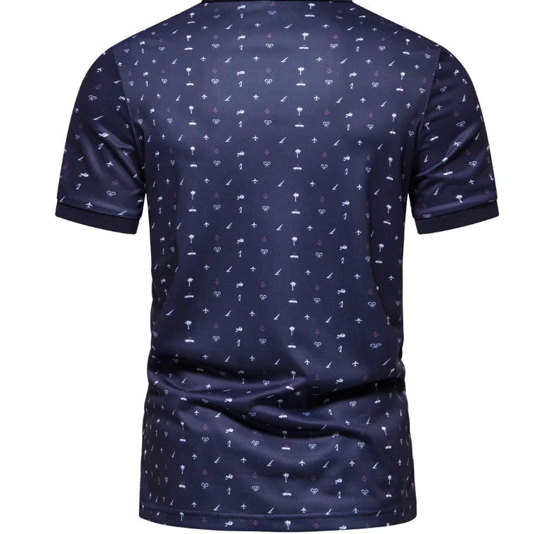 Men's Casual Polo Shirt - Comfortable & Versatile Top