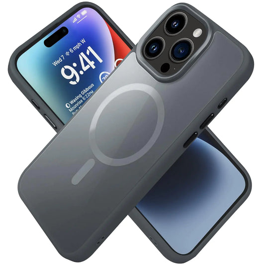 Magnetic Designed for iPhone 15 pro max Case Compatible with MagSafe Wireless Charging [Not Yellowing & 12FT MIL-Grade Drop Tested] Phone Cases for iPhone 15 pro max (6.7")